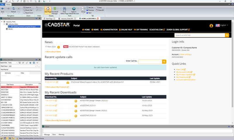 eCADSTAR-web-portal